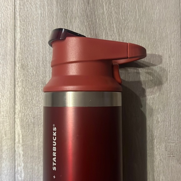❤️NWT❤️ Starbucks Stanley Collection Burgundy Stainless Steel Tumbler 16… - Picture 3 of 10